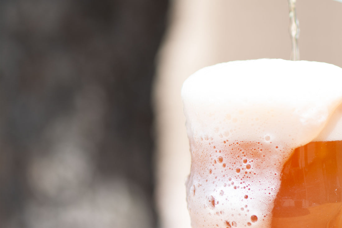 Stout barrel being tapped