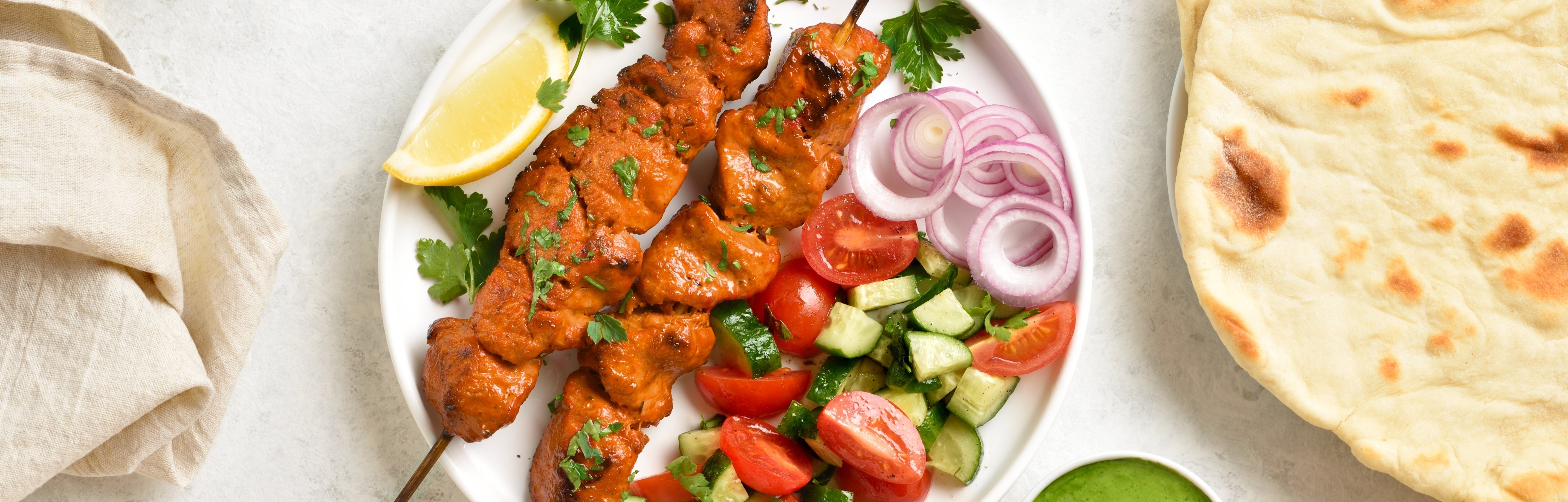 Tandoori-Marinated Grilled Chicken Recipe with Sauce
 &ndash; Savory Spice