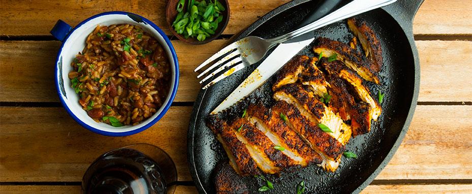 How to Blacken Chicken