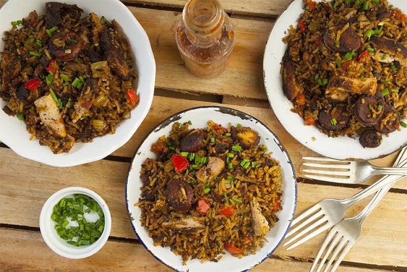 Crispy Rice Blackened Chicken Jambalaya Recipe
 &ndash; Savory Spice