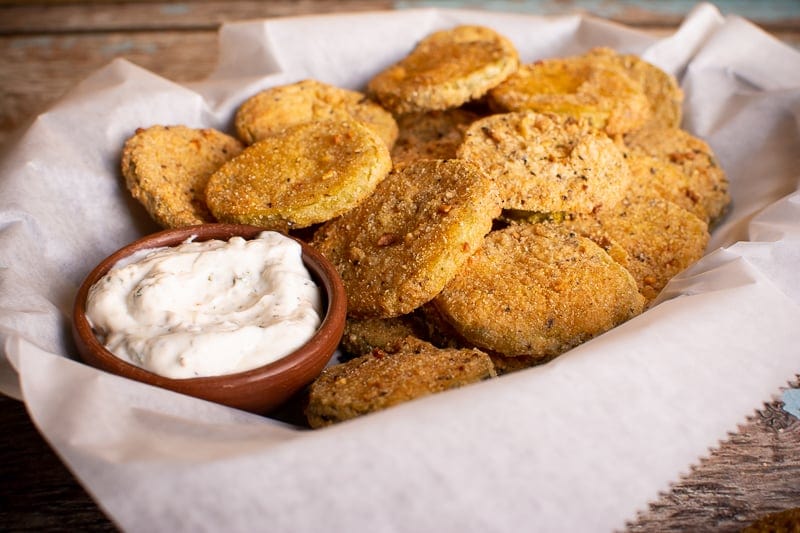 Panhandle Fried Pickles
 &ndash; Savory Spice