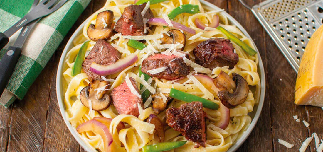 Steak & Mushroom Alfredo