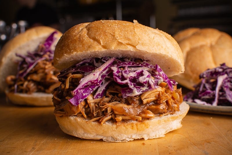 Vegetarian Sweet Jerk Shredded Jackfruit Recipe
 &ndash; Savory Spice