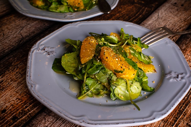 Spicy Orange & Watercress Salad