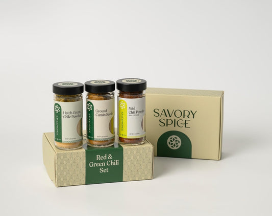 Red & Green Chili Set
