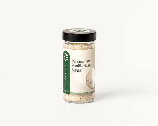 Peppermint Vanilla Bean Sugar