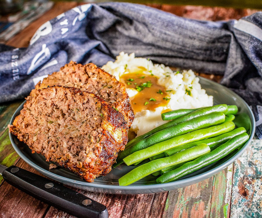 Seven Onion BBQ Meatloaf
