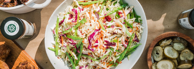 Crunchy Rainbow Slaw