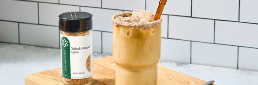 Salted Caramel Iced Latte