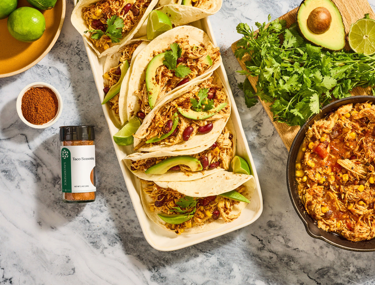 Cowboy Chicken Tacos