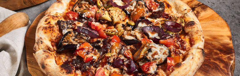Grilled Veggie BBQ Pizza