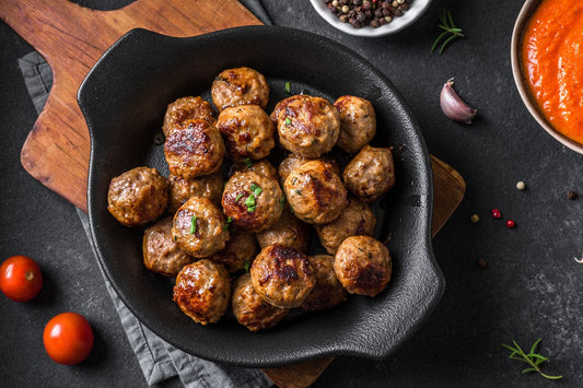 Black Garlic Meatballs