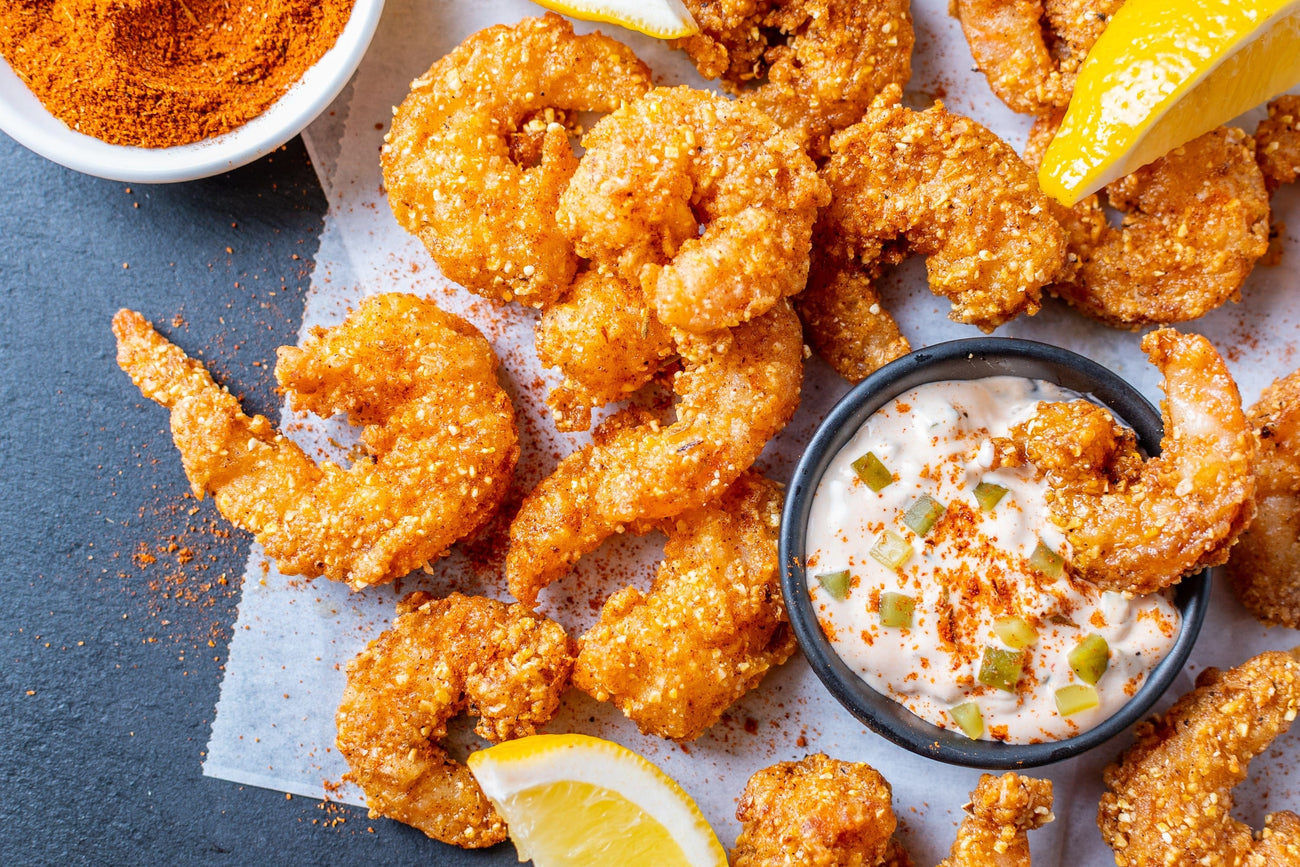 Cajun-Fried Shrimp