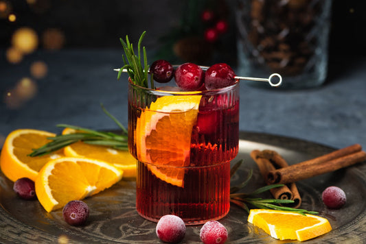 Chai Cranberry Fizz