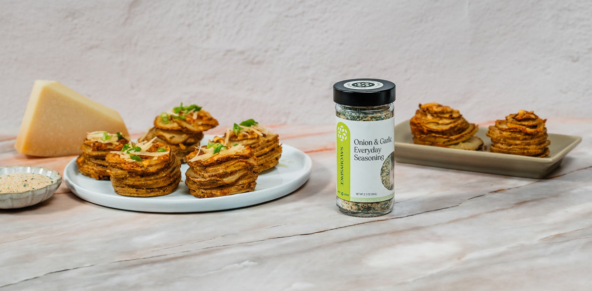 Crispy Golden Potato Stacks