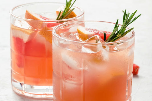 Grapefruit Cardamom Gin Fizz