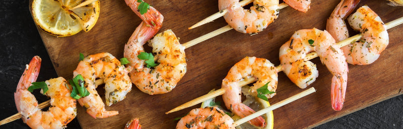 Citrus-Marinated Shrimp Skewers