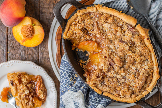 Peach Crumbl Pie Recipe