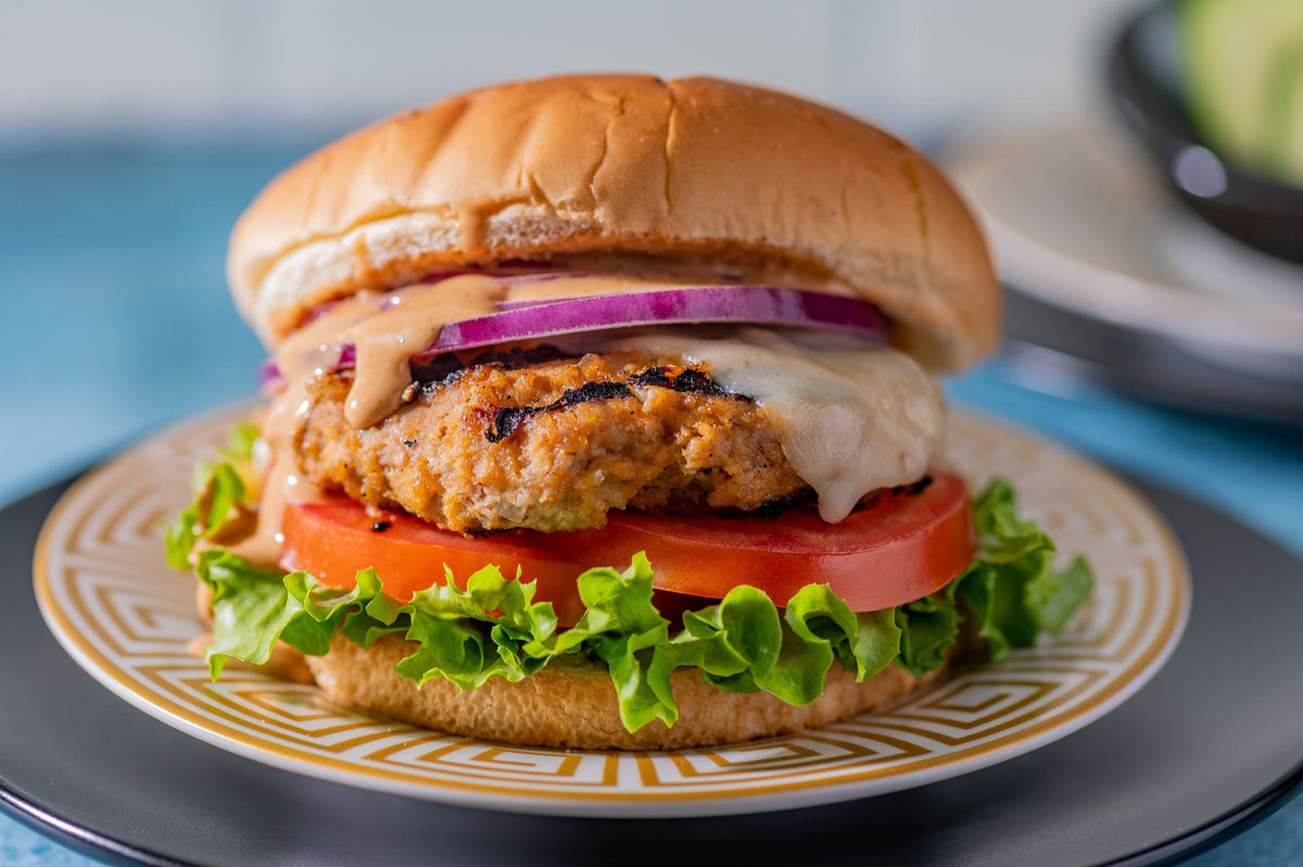 Peruvian Turkey Burgers