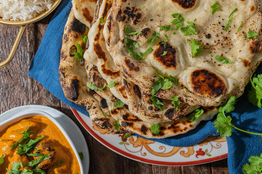 Pillowy Garlic Naan Recipe