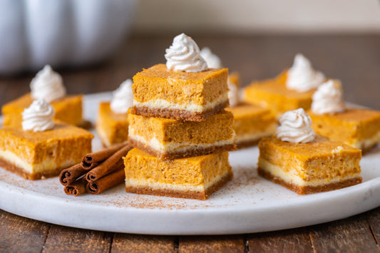 Pumpkin Cheesecake Bars