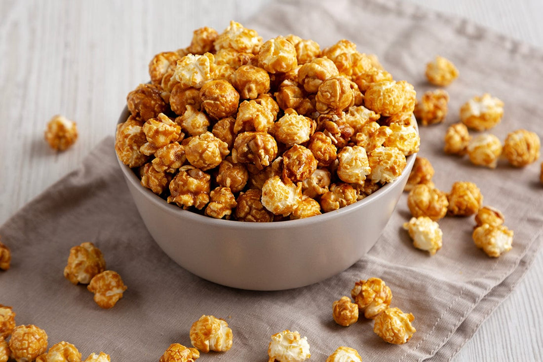 Pumpkin Pie Spice Caramel Corn