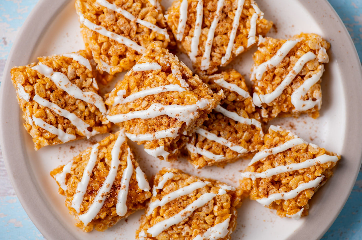 Pumpkin Spice Crispy Rice Treats