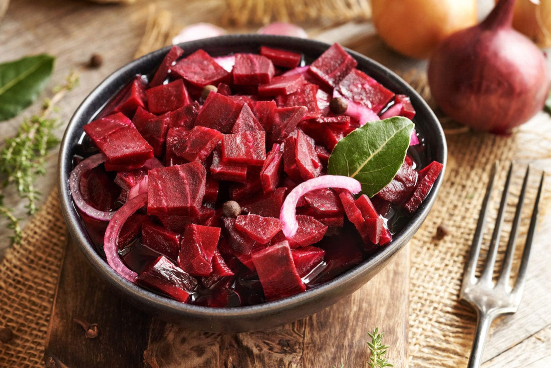 Quick Pickled Beets & Onions