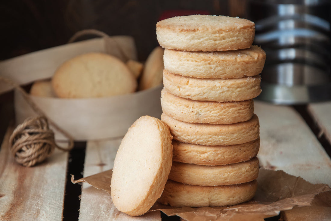 Salted Maple Sugar Shortbread