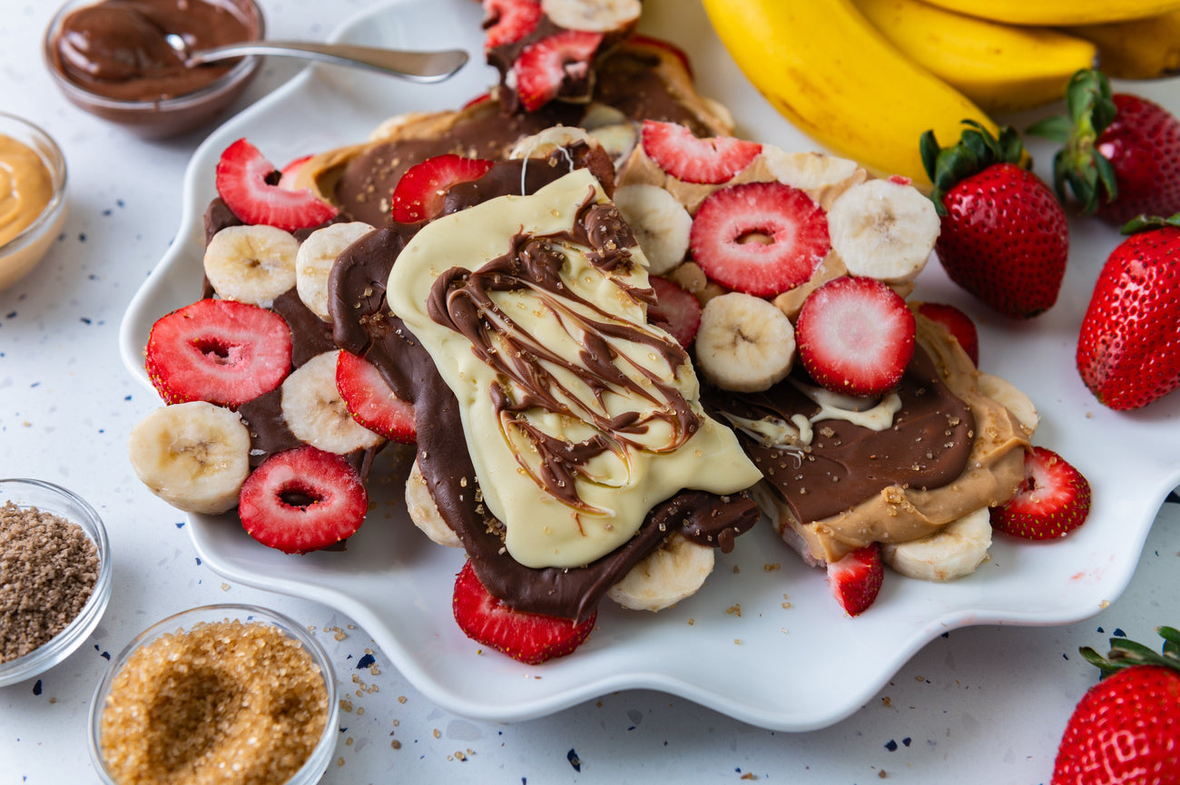 Salted Strawberry Banana Bark