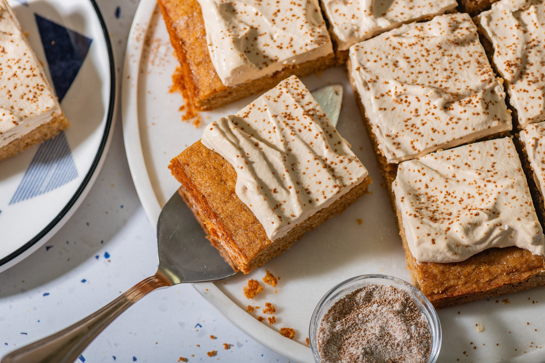 Salted Caramel Snack Cake