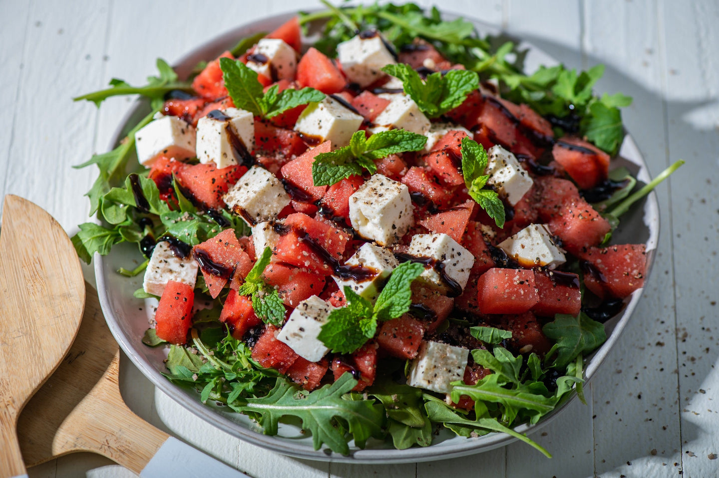 Smoky Watermelon Salad
