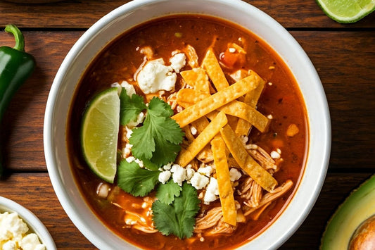 Classic Tortilla Soup with Taco Seasoning