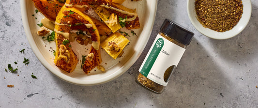 Za’atar Roasted Squash with Citrus Drizzle
