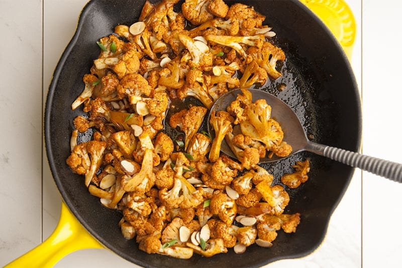 BBQ Roasted Cauliflower