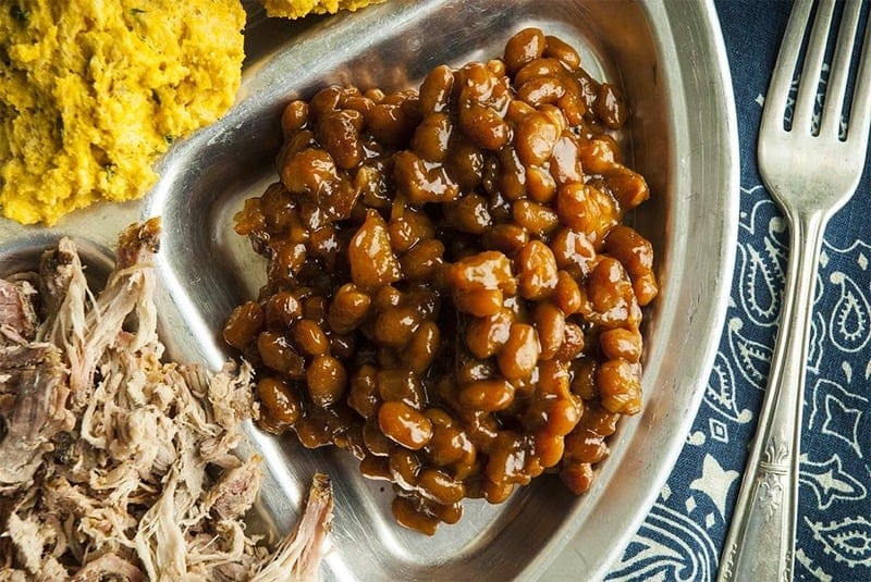 Cinnamon-Apple Baked Beans