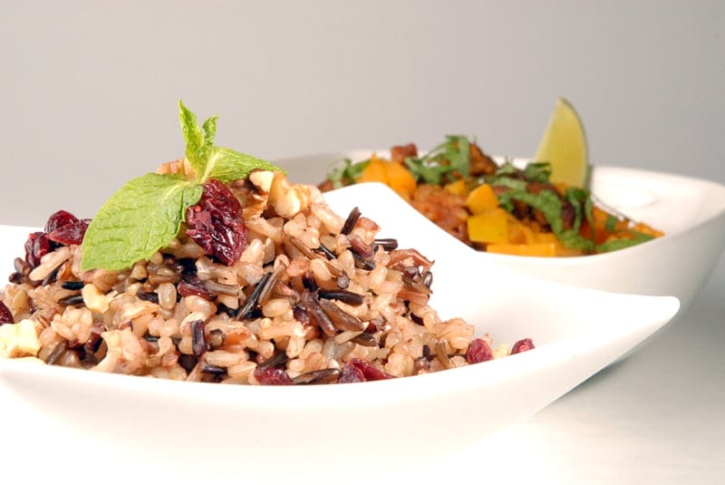 Apple-Ginger Wild Rice