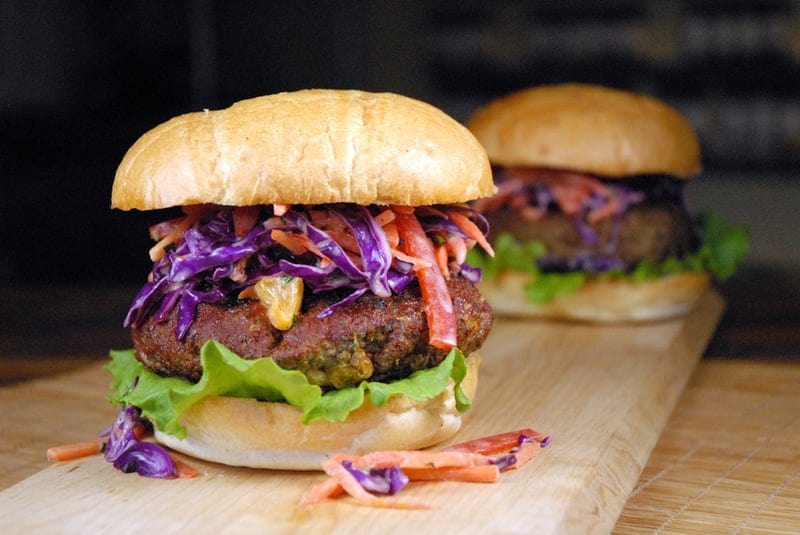 Caribbean Jerk Burger