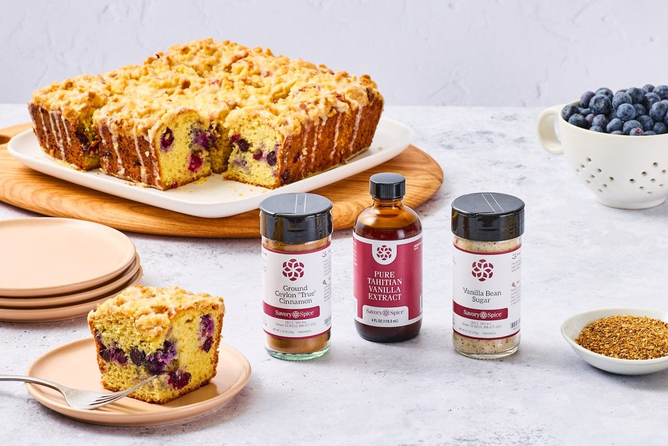 Lemon Blueberry Coffee Cake