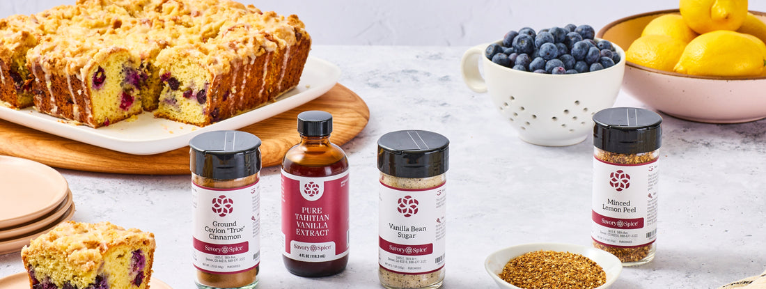 Lemon Blueberry Coffee Cake