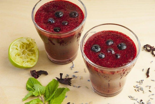 Hibiscus Berry Smoothie