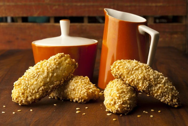 Biscotti di Regina (Italian Sesame Seed Cookies)