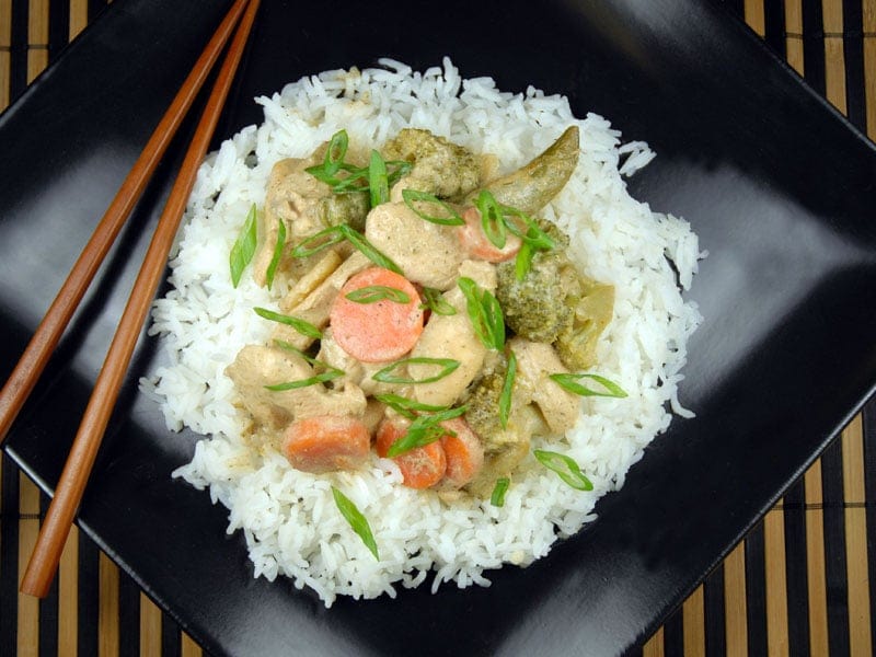Cambodian Lemongrass Chicken Curry