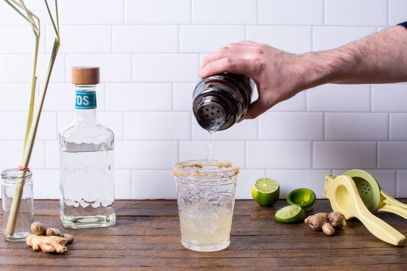 Cambodian Lemongrass Margaritas