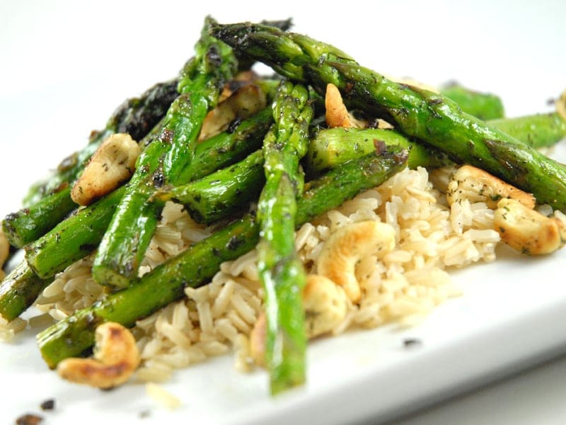 Capitol Hill Cashews and Asparagus