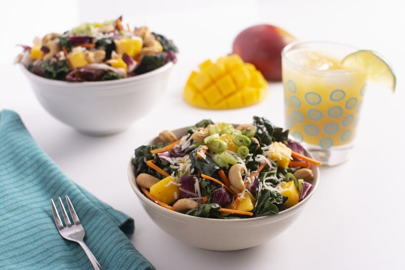 Caribbean Kale Salad