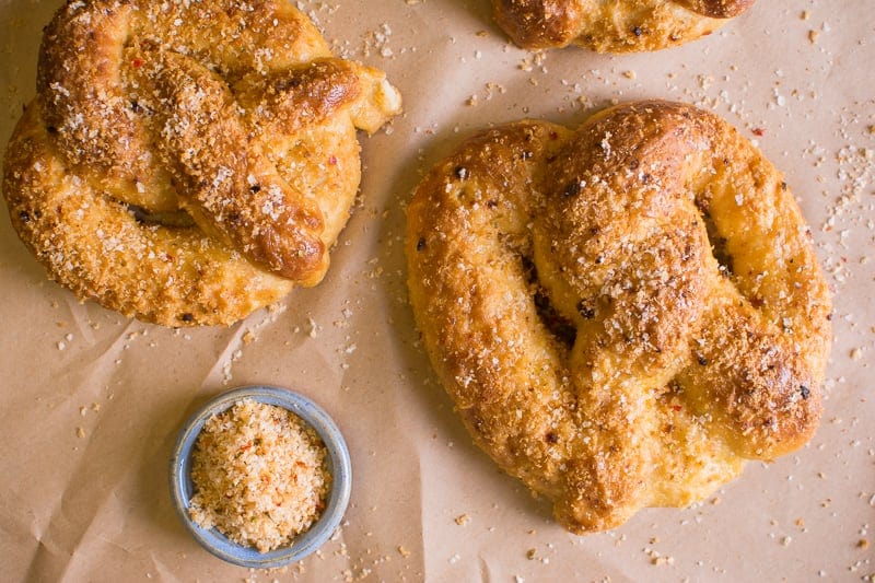 Salted Soft Pretzels