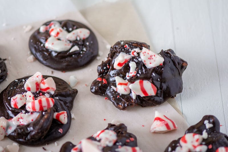 Chocolate Peppermint Pralines