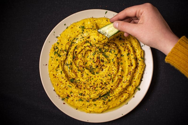 Coconut Curry Hummus
