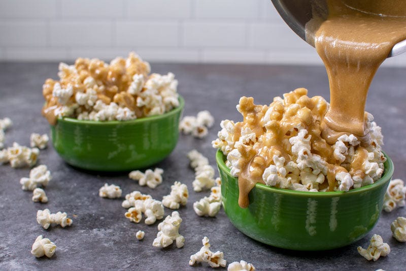 Coconut Ghost Pepper Caramel Corn